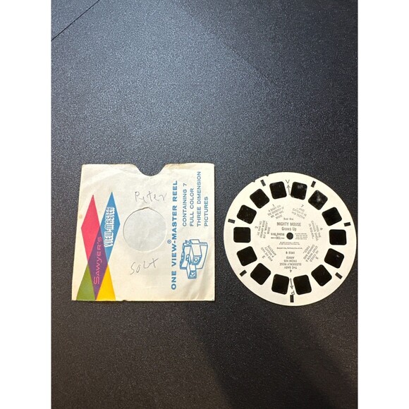 1958 View-Master Mighty Mouse 3-Reel Set B5261 - Picture 4 of 10